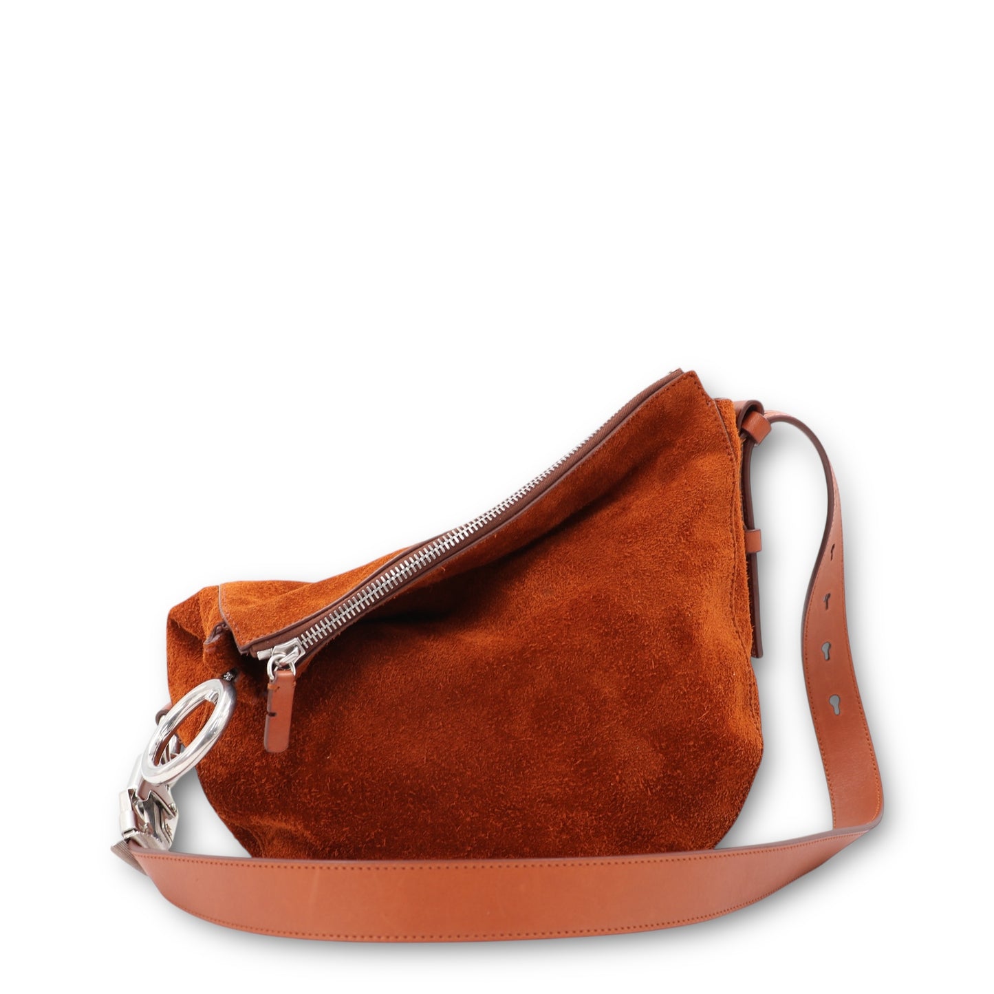 Burberry Small Knight bag Wildleder cognac
