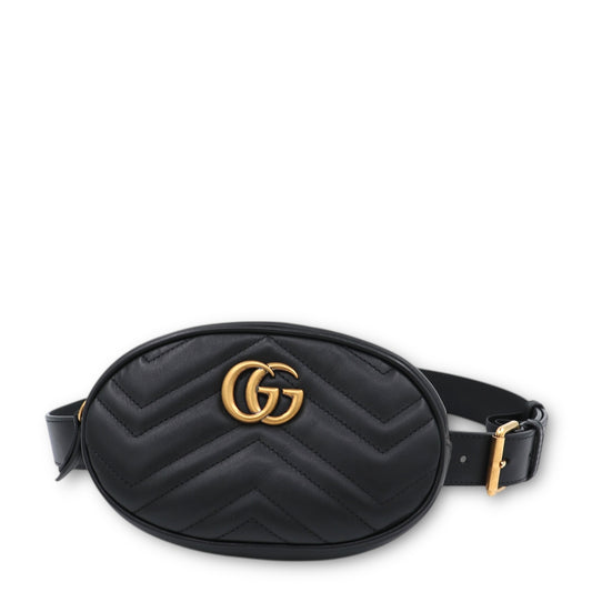 Gucci Marmont Gürteltasche schwarz