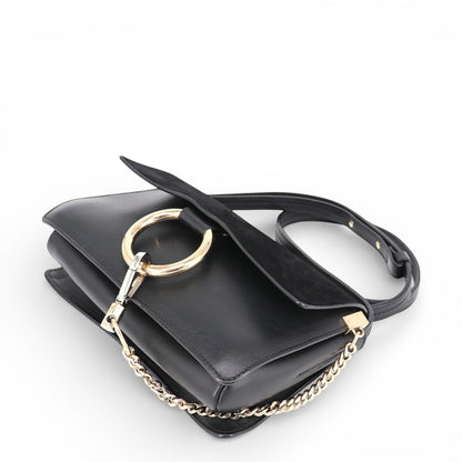 Chloé Faye Umhängetasche schwarz