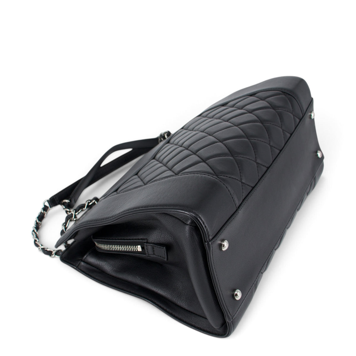 Chanel Large Mademoiselle Shopper matelassé schwarz