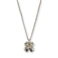 Gucci Kette Kleeblatt Silber