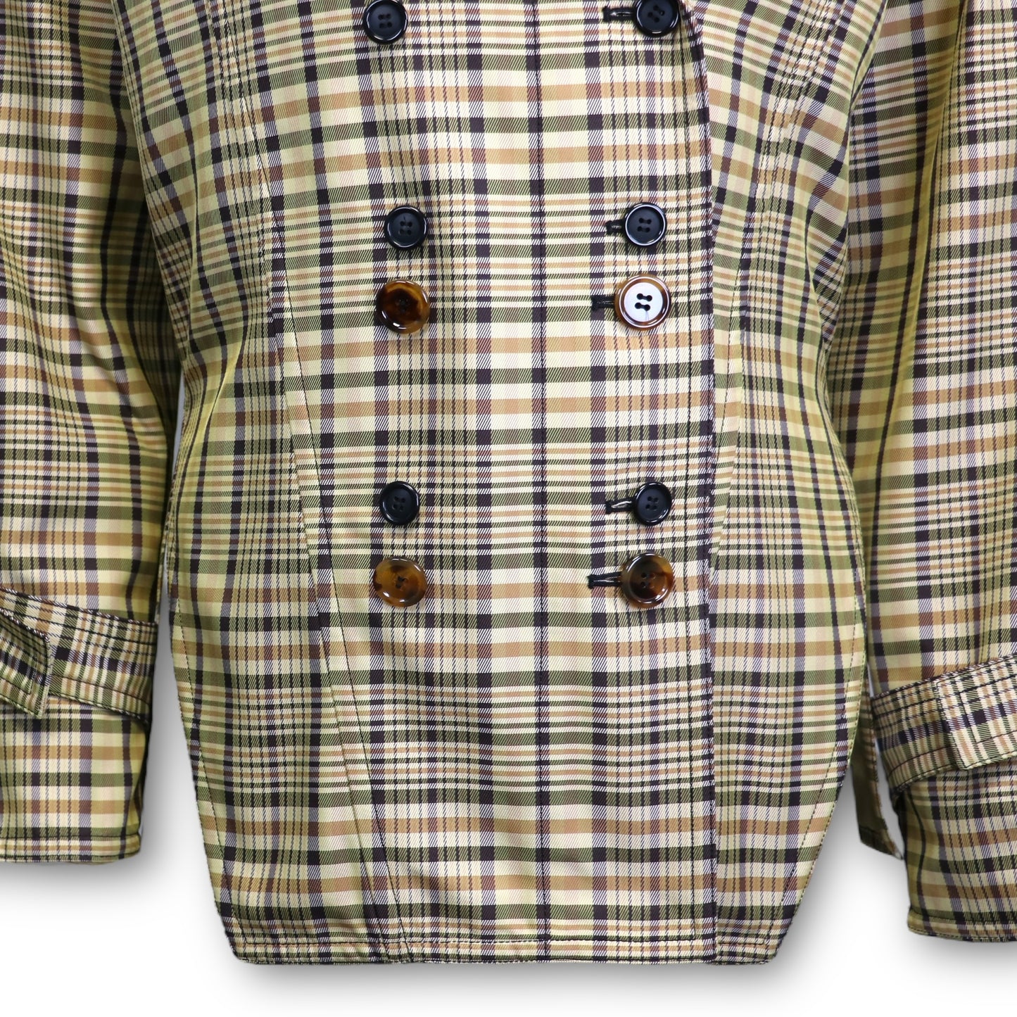 Céline Jacke braun kariert Gr. 40