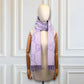 Gucci Schal reversible lavendel/lila