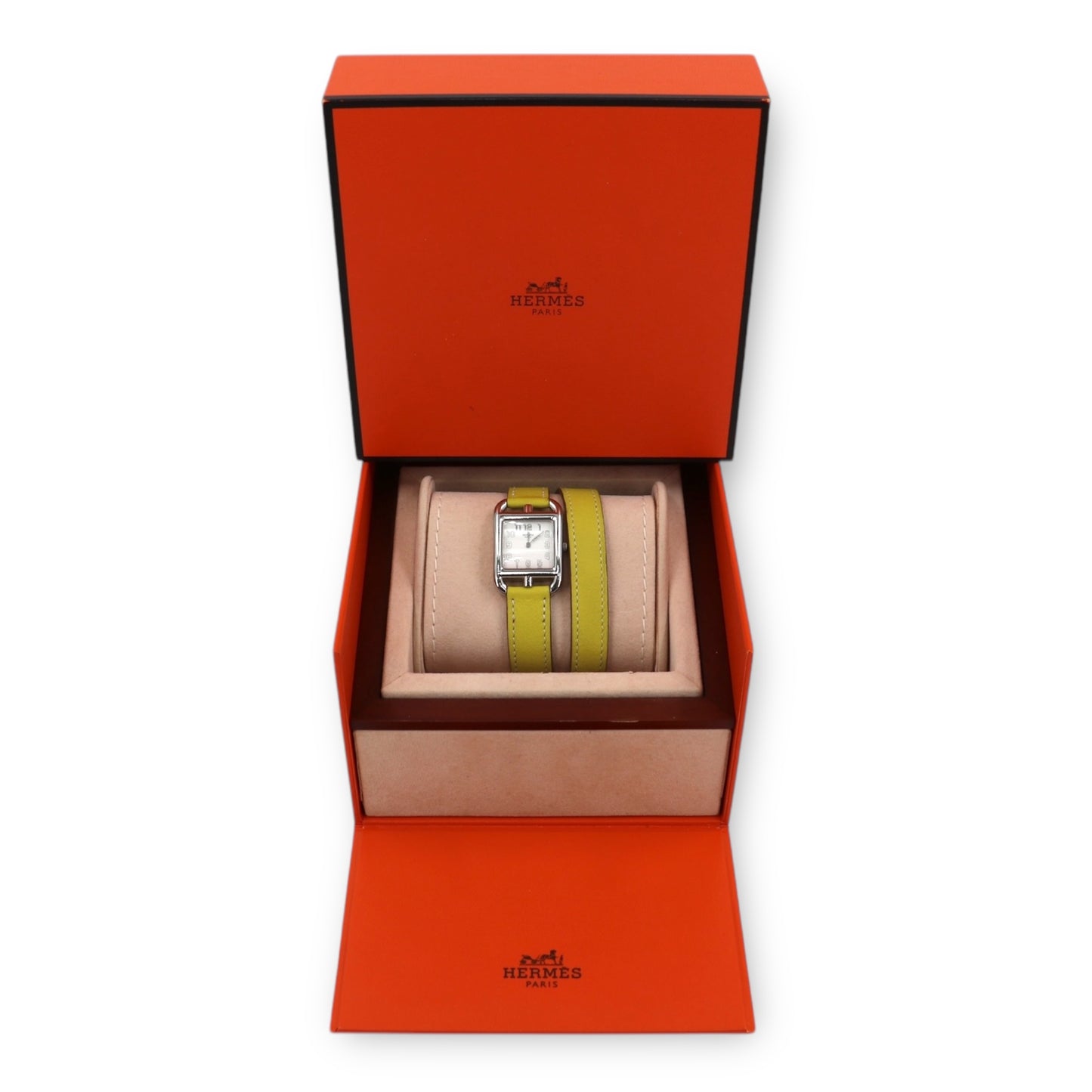 Hermès Cape cod Uhr lime