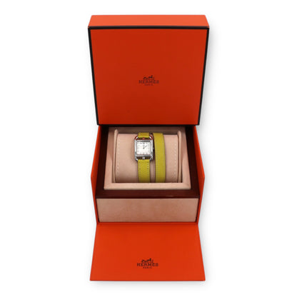 Hermès Cape cod Uhr lime