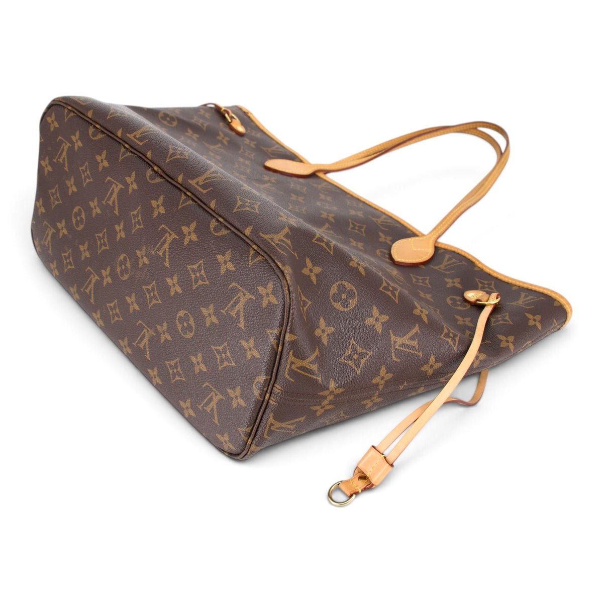 Louis Vuitton Neverfull MM + Pochette Monogram Cerise