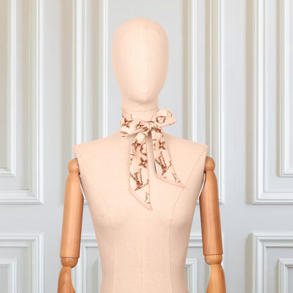 Louis Vuitton Bandeau "Monogram Flowers BB" rosa