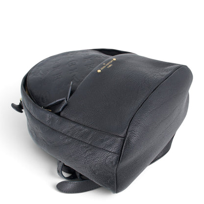 Louis Vuitton Sorbonne Rucksack Empreinte schwarz
