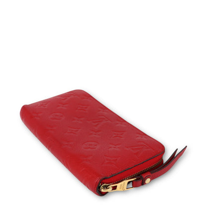 Louis Vuitton Zippy empreinte cerise
