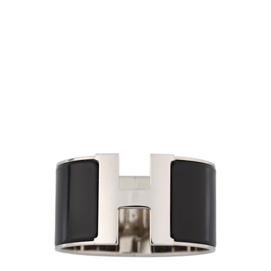 Hermès Clic Clac XL schwarz/palladium