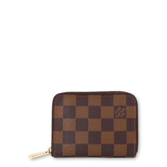 Louis Vuitton Zippy Coin Damier ebène