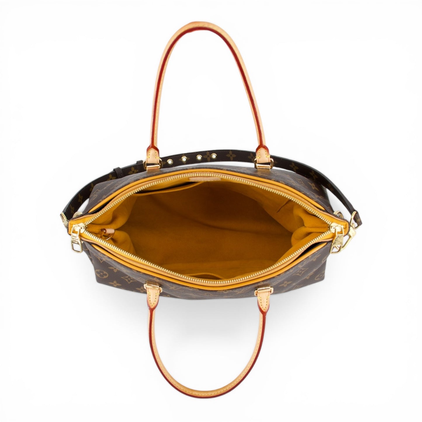 Louis Vuitton Pallas MM Monogram safran