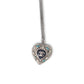 Chanel Kette Herz ruthenium