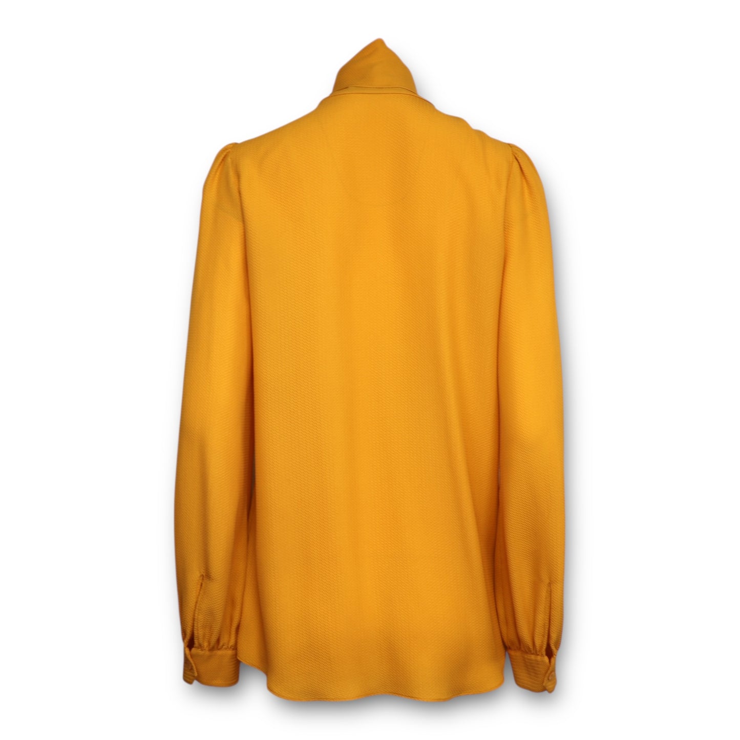 Gucci Seidenbluse gelb Gr. 40