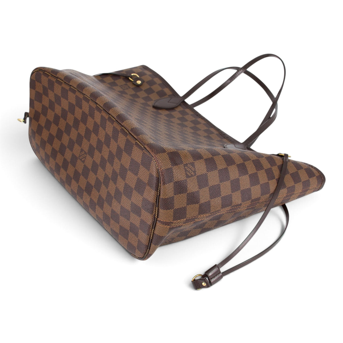 Louis Vuitton Neverfull MM + Pochette Damier ebène