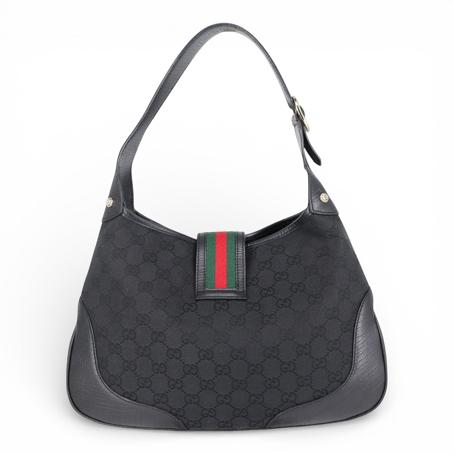 Gucci Jackie Sherry schwarz