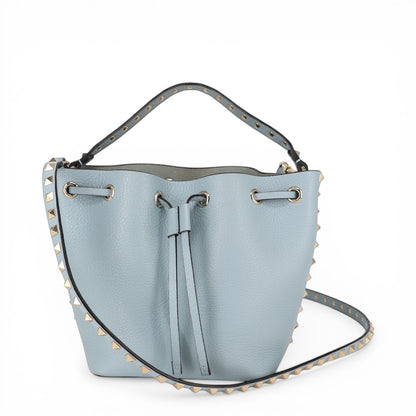 Valentino Rockstud Beuteltasche hellblau