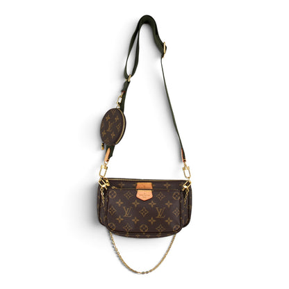Louis Vuitton Multi-Pochette Monogram khaki