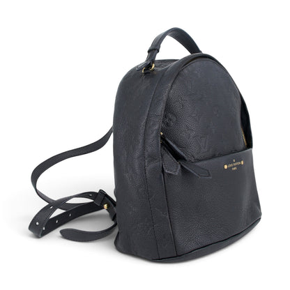 Louis Vuitton Sorbonne Rucksack Empreinte schwarz