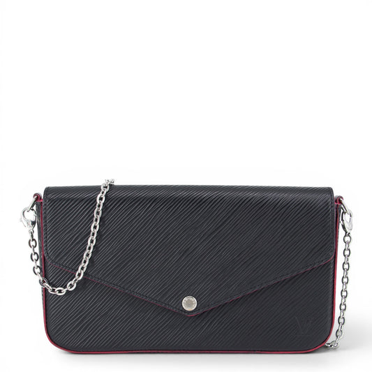Louis Vuitton Pochette Félicie Epi schwarz