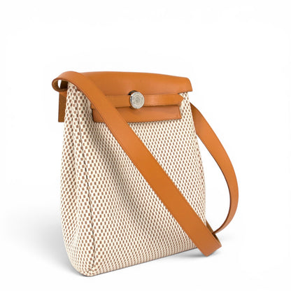 Hermès Herbag TPM crème/naturel