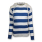 Moncler Pullover blau/weiss gestreift Gr. XS
