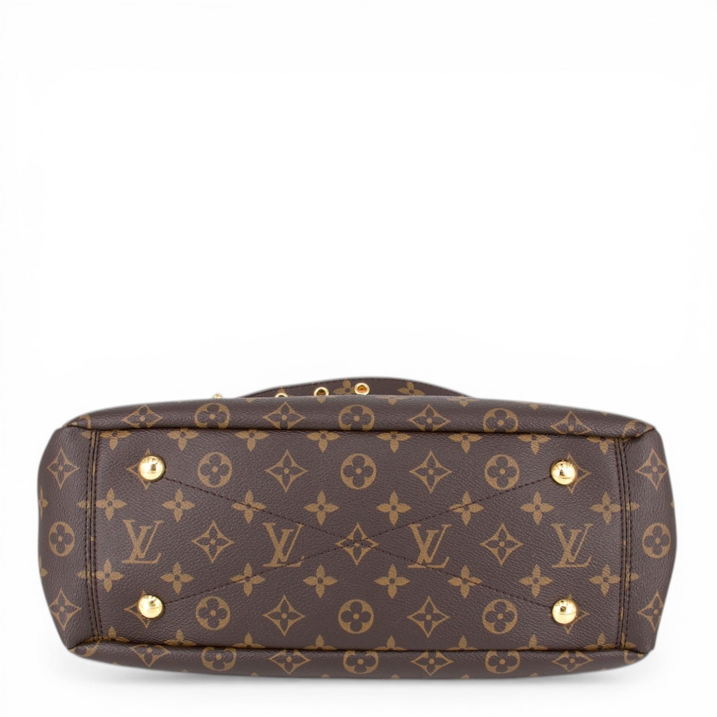Louis Vuitton Pallas MM Monogram safran
