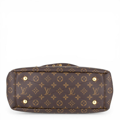 Louis Vuitton Pallas MM Monogram safran