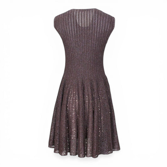 Antonino Valenti Kleid braun metallic IT 46 DE 40