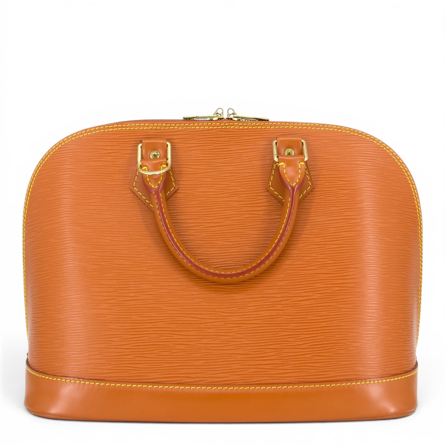 Louis Vuitton Alma PM Epi kenian braun