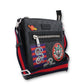 Gucci Umhängetasche Night courier GG schwarz