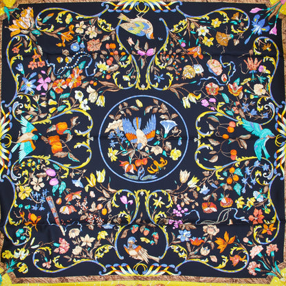 Hermès Carré "Pierres d'Orient et d'Occident" schwarz