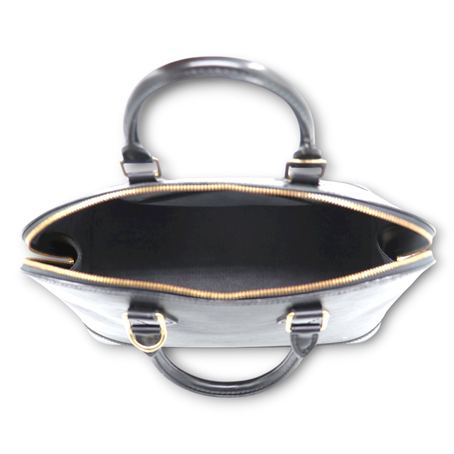 Louis Vuitton Alma PM Epi schwarz mit Schulterriemen