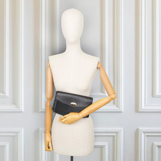 Louis Vuitton Presbourg epi schwarz