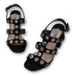 Prada Sandalen Wildleder schwarz Gr. 38