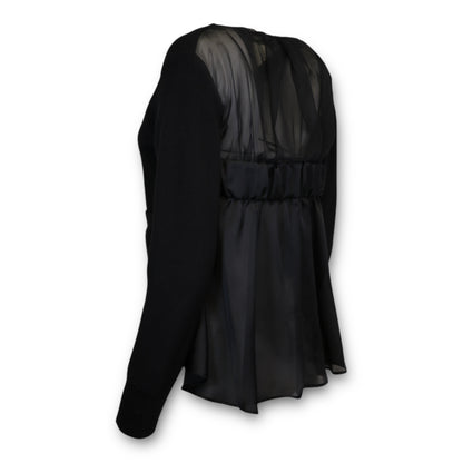 Sacai Cardigan schwarz Gr. 1 (S)