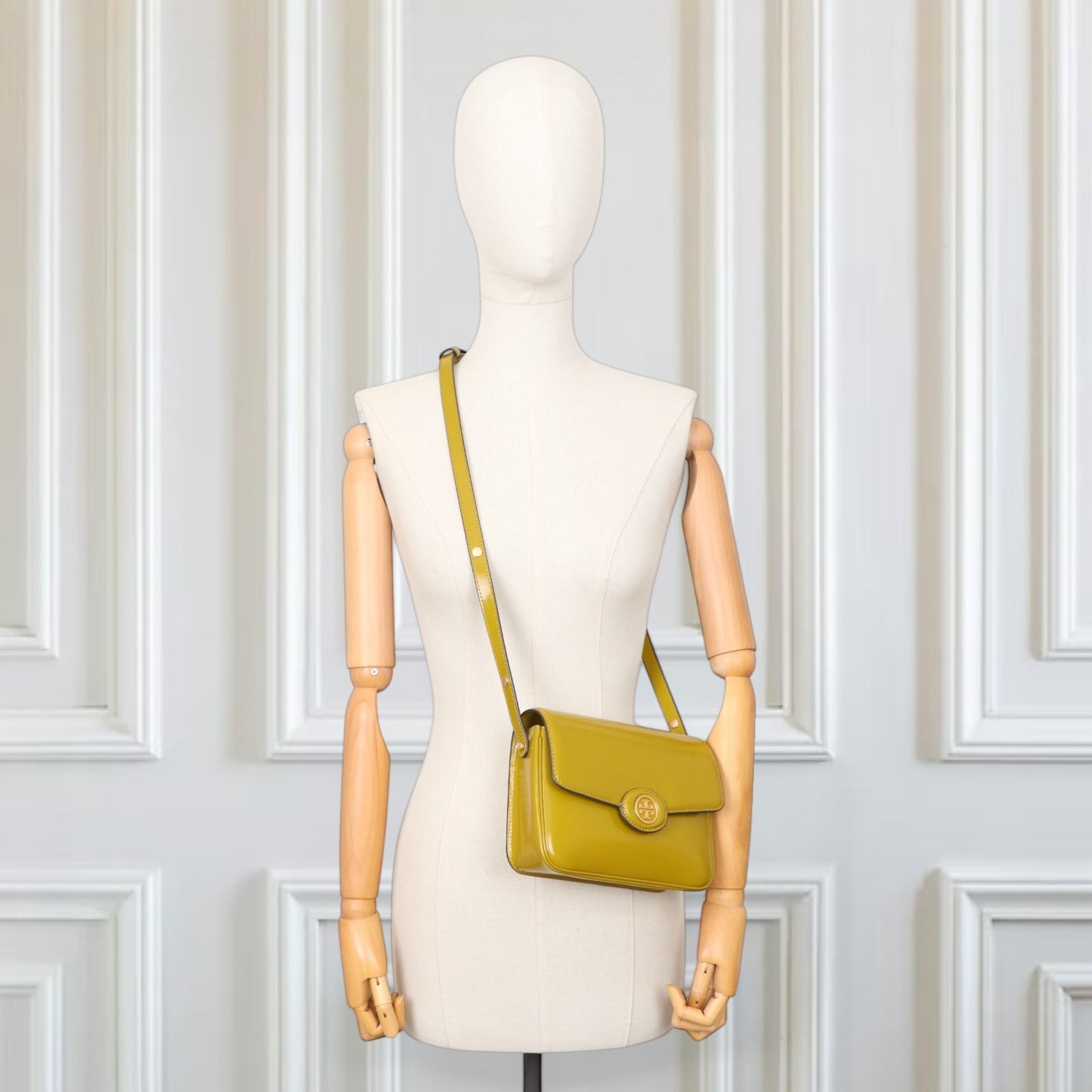 Tory Burch Robinson gelbgrün