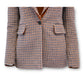 Maje Wollblazer braun kariert Gr. 34