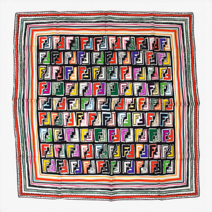 Fendi Seidentuch multicolor