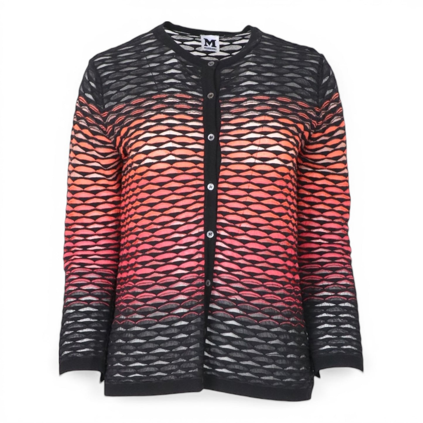 M Missoni Cardigan schwarz/orange  IT 44 DE 40
