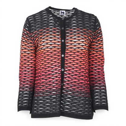 M Missoni Cardigan schwarz/orange  IT 44 DE 40