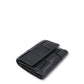 Bottega Veneta Cassette Tri-Fold Schwarz