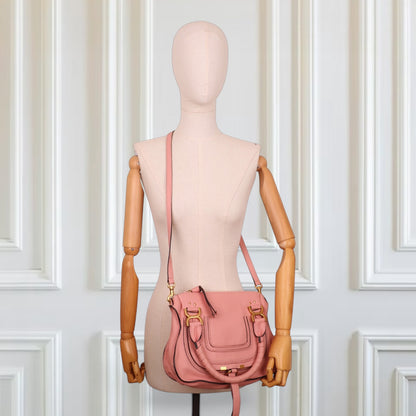 Chloé Marcie small Fallow pink