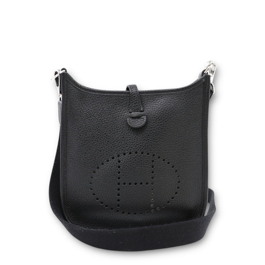 Hermès Mini Evelyne schwarz
