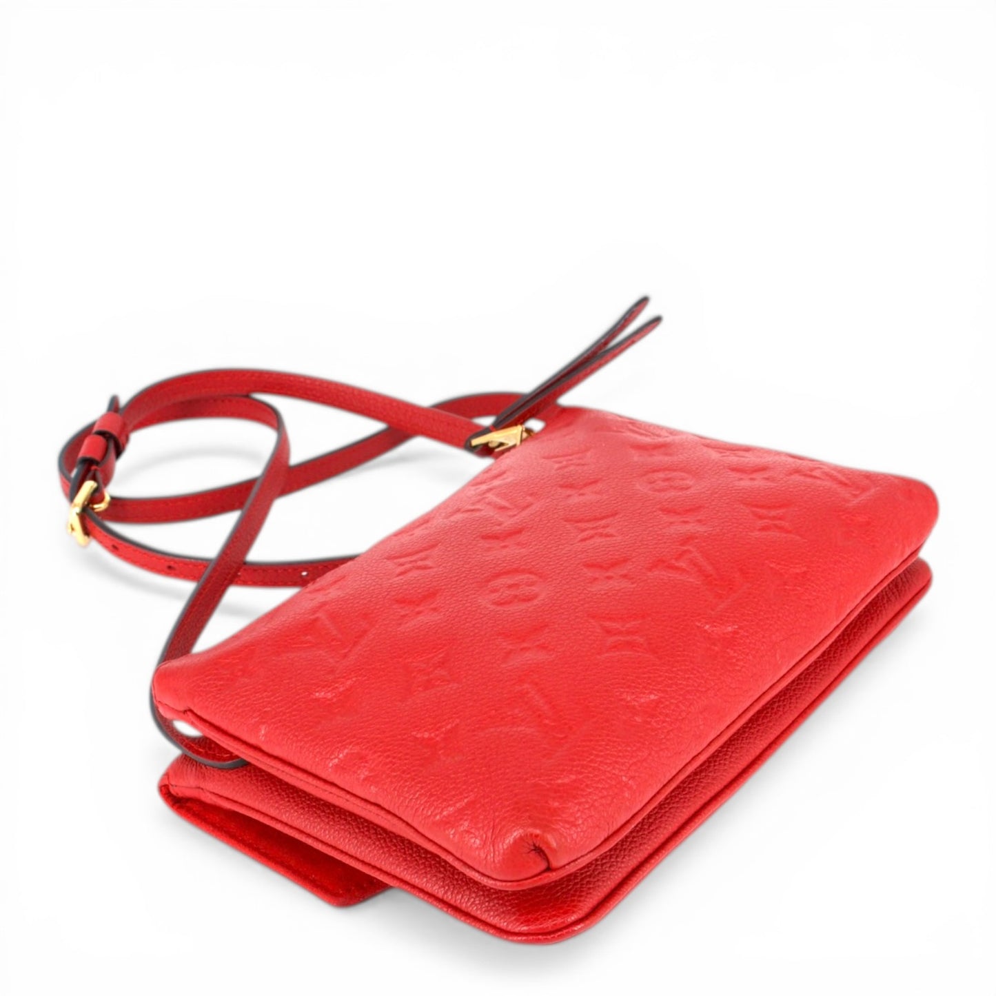 Louis Vuitton Twice empreinte rot