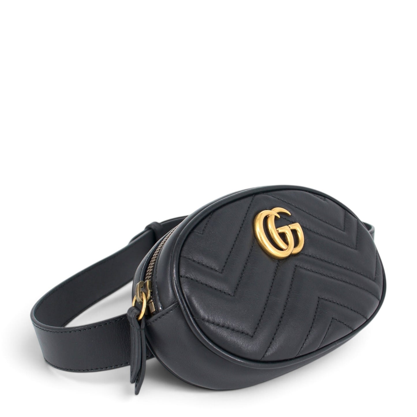 Gucci GG Marmont Gürteltasche schwarz