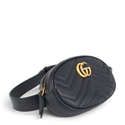 Gucci GG Marmont Gürteltasche schwarz