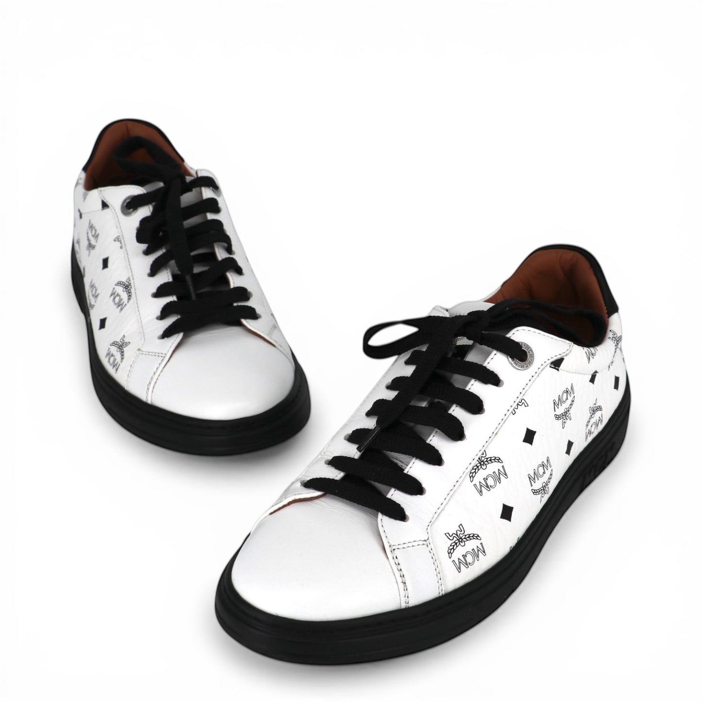 MCM Sneaker Visetos weiss Gr. 37
