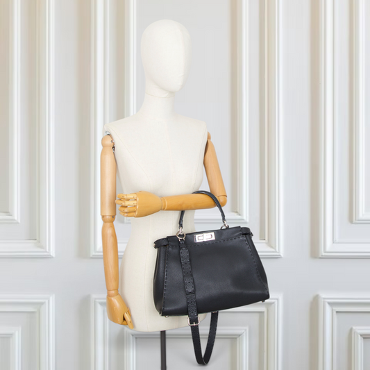 Fendi Peekaboo Selleria schwarz