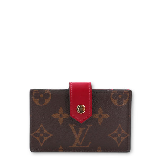 Louis Vuitton Kartenetui Monogram/Fuchsia
